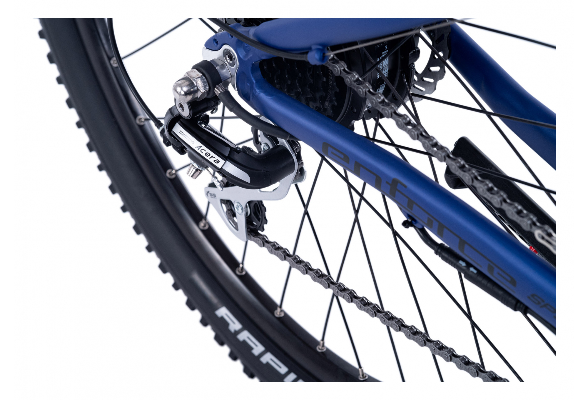 VTT semi rigide électrique 29'' Adore Enforce Bleu 24 vitesses – Image 2