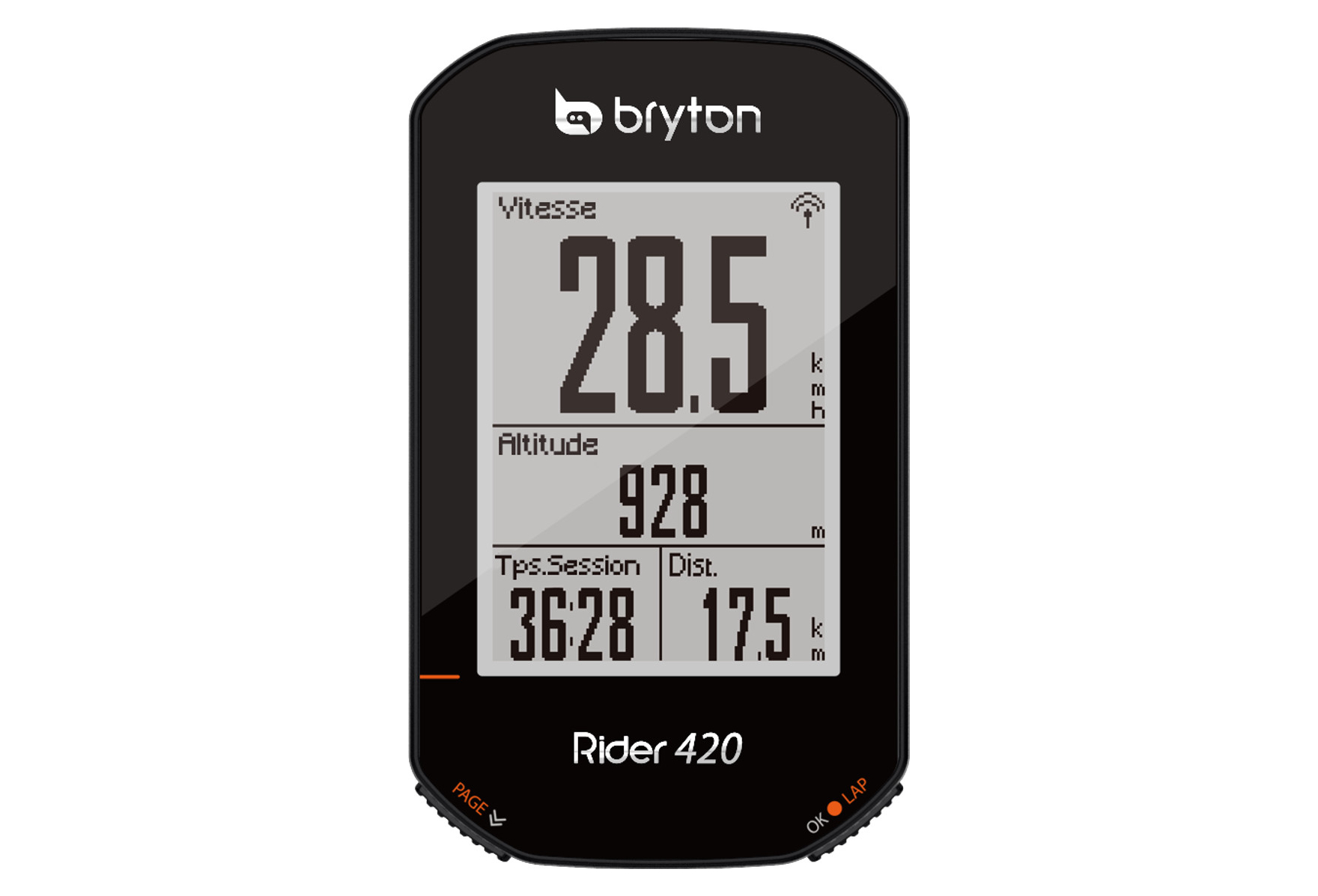 BRYTON Compteur GPS Rider 420E (sans capteur)