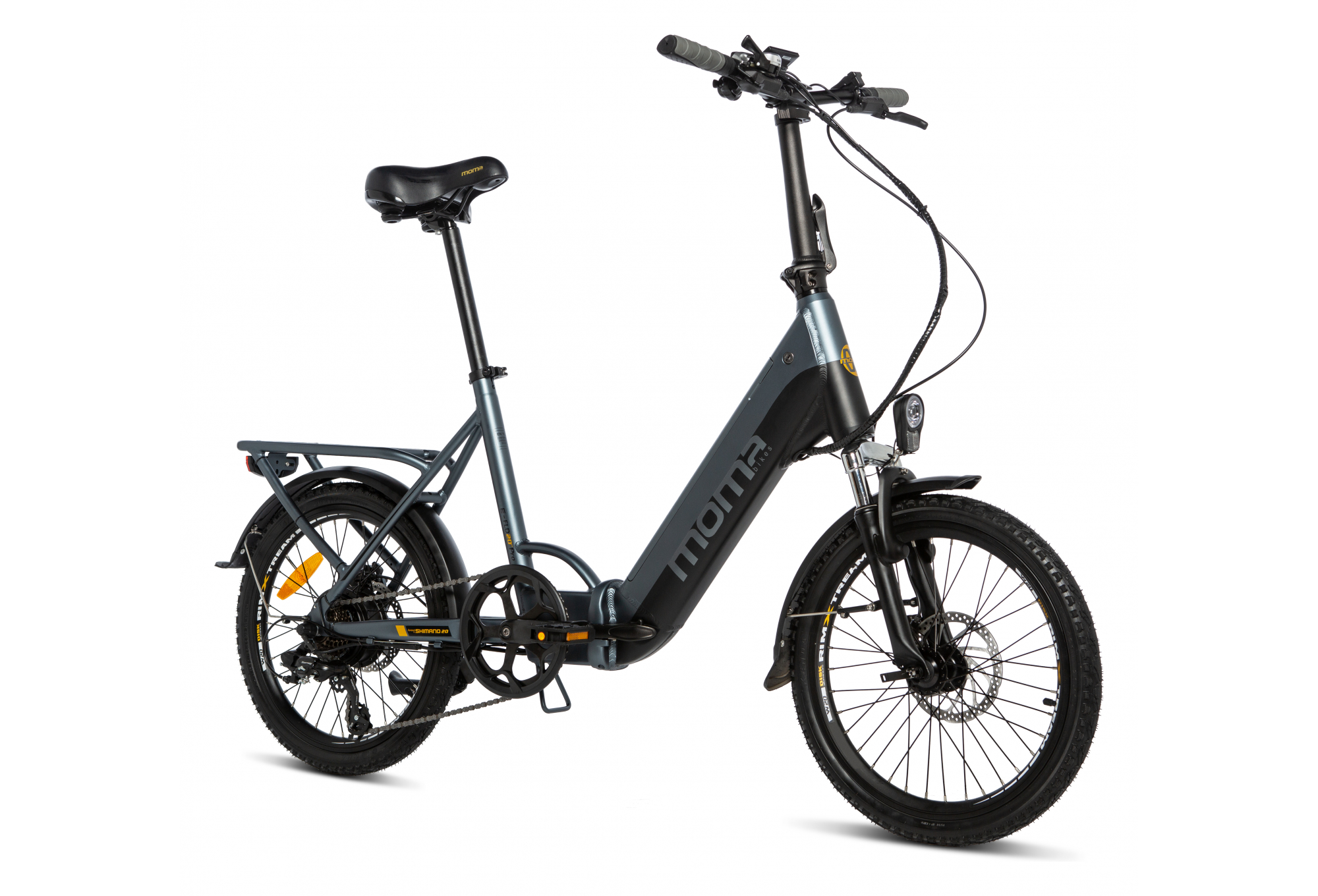 MOMA BIKES VELO ELECTRIQUE DE VILLE PLIANT E20PRO ALUMINIUM SHIMANO 7V BAT. ION LITHIUM 48V 13AH VERLO MAGASIN