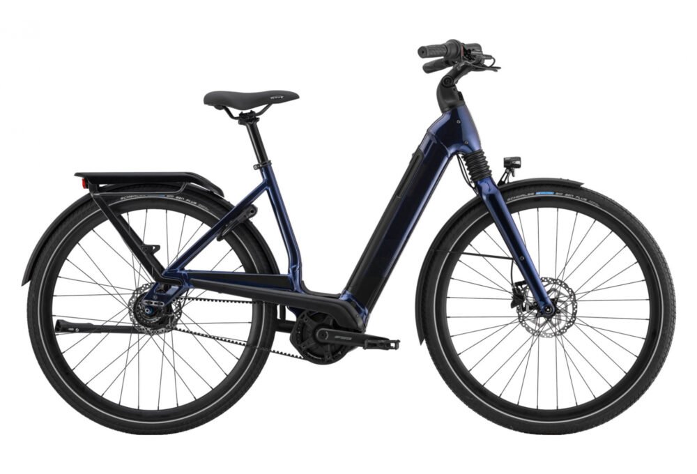 VÉLO DE VILLE ÉLECTRIQUE CANNONDALE MAVARO NEO 4 SHIMANO NEXUS 8V COURROIE 625 WH 700 MM BLEU MIDNIGHT