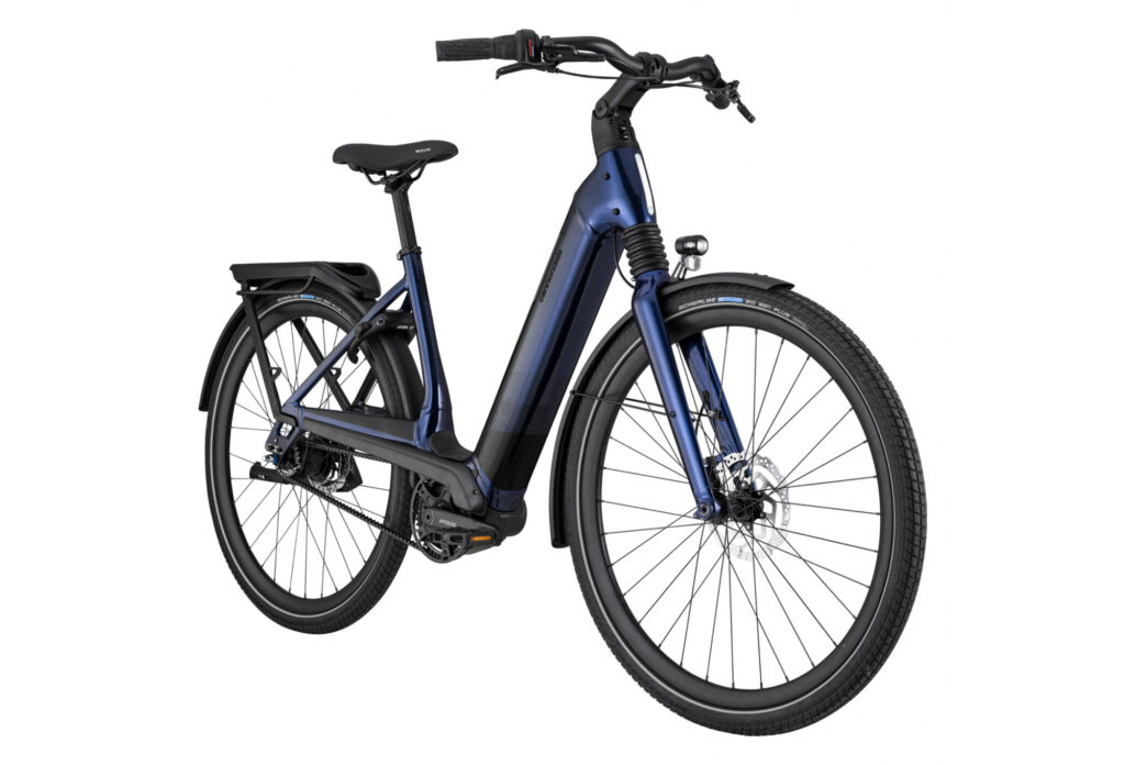 VÉLO DE VILLE ÉLECTRIQUE CANNONDALE MAVARO NEO 4 SHIMANO NEXUS 8V COURROIE 625 WH 700 MM BLEU MIDNIGHT – Image 2