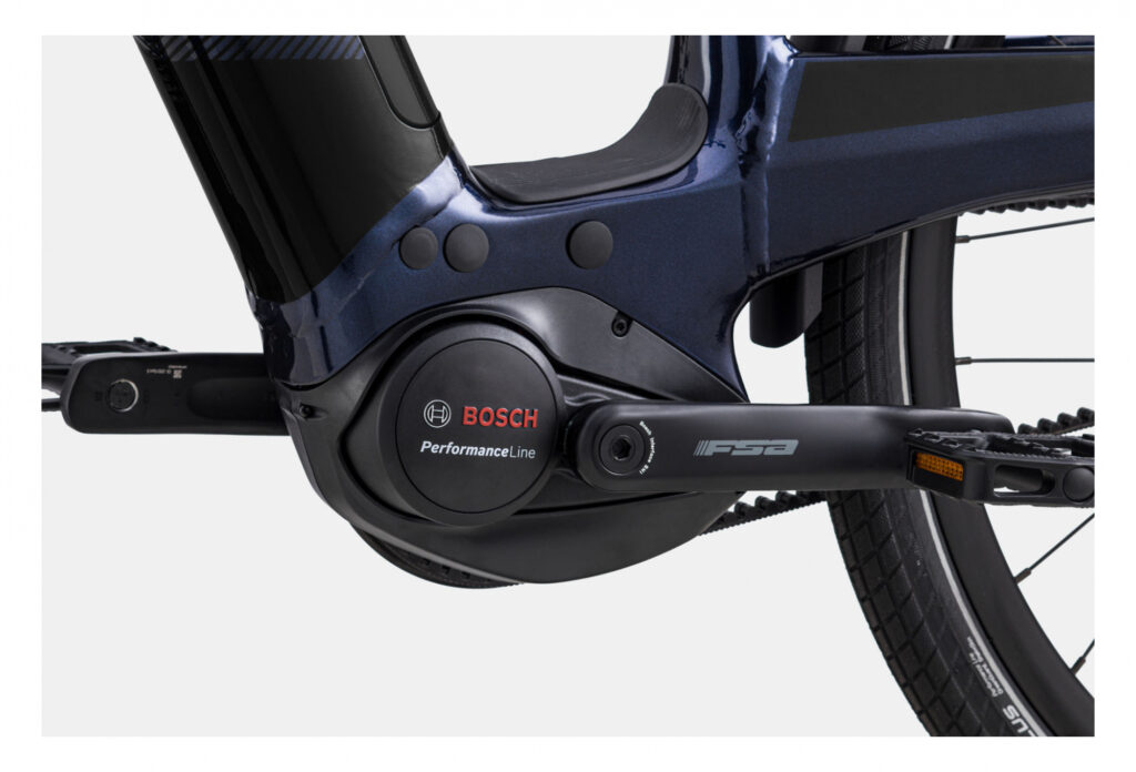 VÉLO DE VILLE ÉLECTRIQUE CANNONDALE MAVARO NEO 4 SHIMANO NEXUS 8V COURROIE 625 WH 700 MM BLEU MIDNIGHT – Image 6