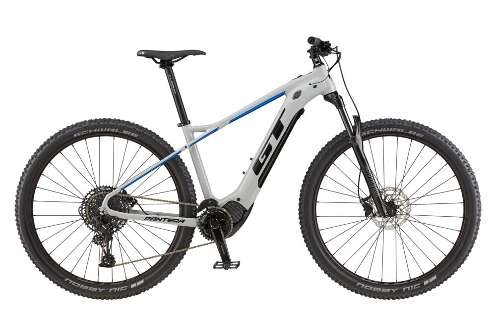 VTT Électrique Semi-Rigide GT Pantera Bolt Sram SX Eagle 12V 504Wh 29'' Gris