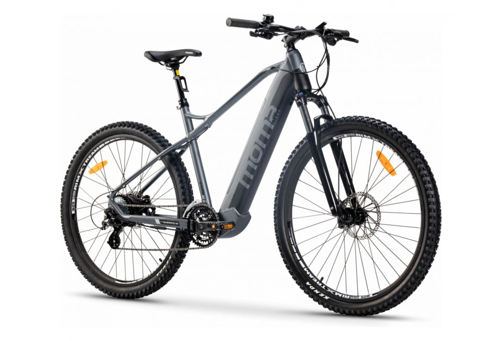 VTT Electrique Semi Rigide Moma Bikes E-MTB 29'' Shimano Altus 8V Gris
