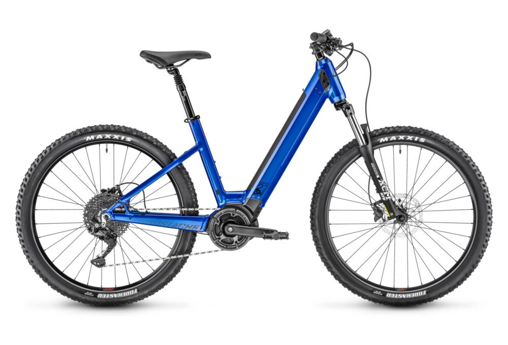 VTT Électrique Semi-Rigide Moustache Samedi 27 Off 2 Open Shimano Deore 11V 500 Wh 27.5'' Bleu
