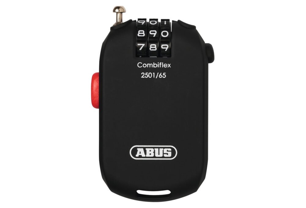 ANTIVOL CÂBLE ABUS COMBIFLEX 2501 65 CM NOIR
