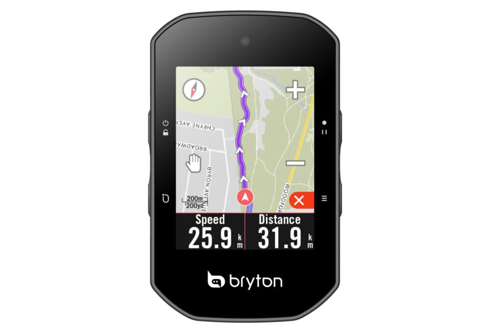 BRYTON Compteur GPS Rider S500T + Ceinture Cardio/Capteur Cadence/Capteur Vitesse