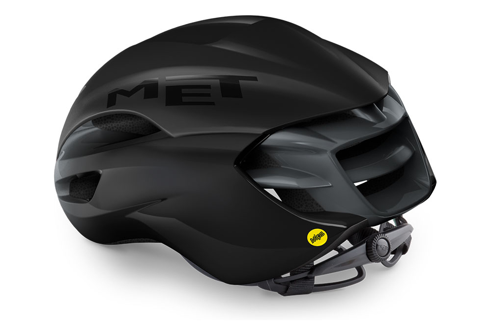 CASQUE AÉRO MET MANTA MIPS NOIR MAT BRILLANT 2021 – Image 2
