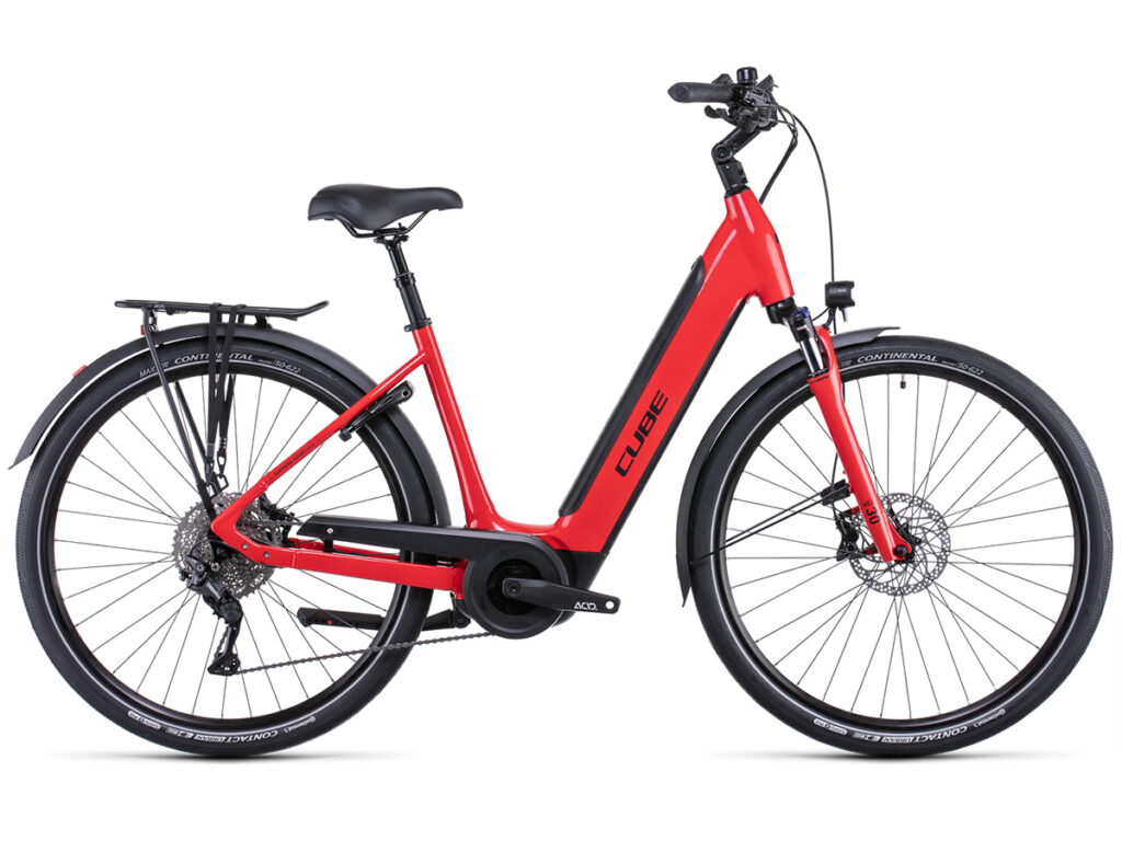 CUBE Supreme Sport Hybrid PRO 500 red´n´black