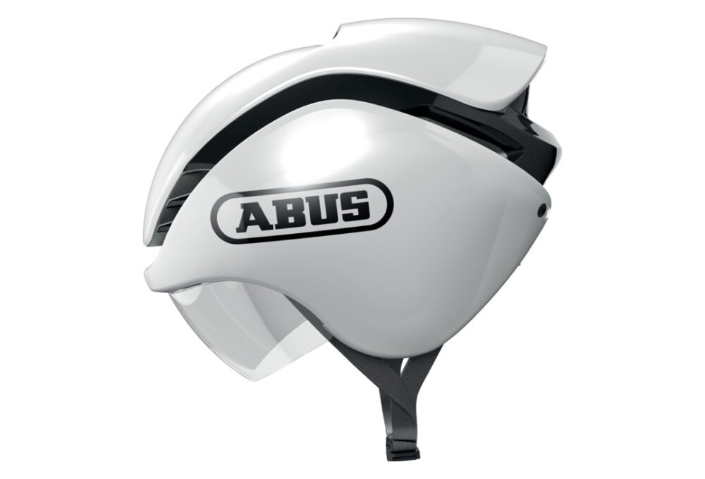 Casque Abus GameChanger TRI shiny Blanc