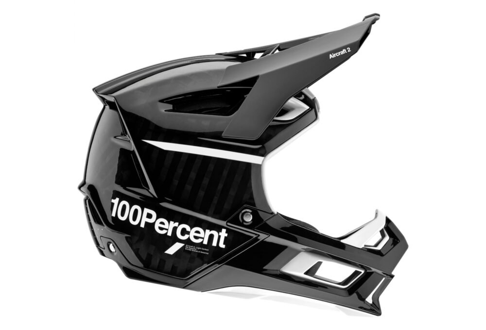 Casque Intégral 100% Aircraft 2 Noir / Blanc