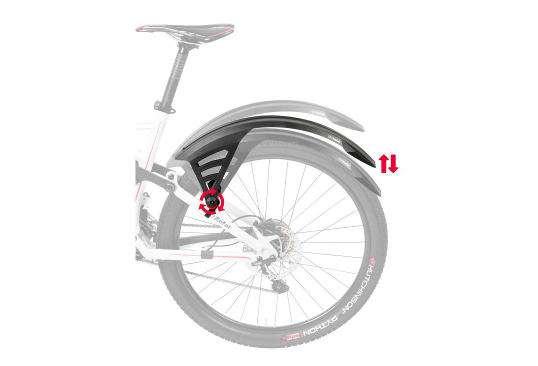 GARDE-BOUE ZEFAL DEFLECTOR RS75 NOIR – Image 2