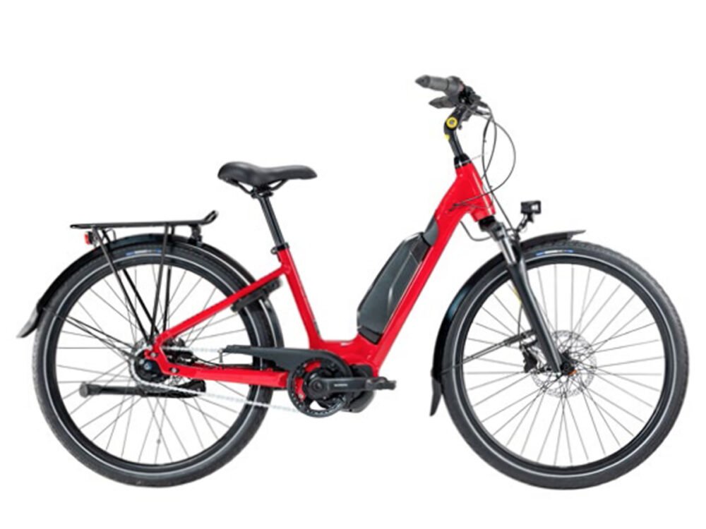 GITANE E-CITY Shimano STEPS 26'' 400Wh rouge rubis 2021