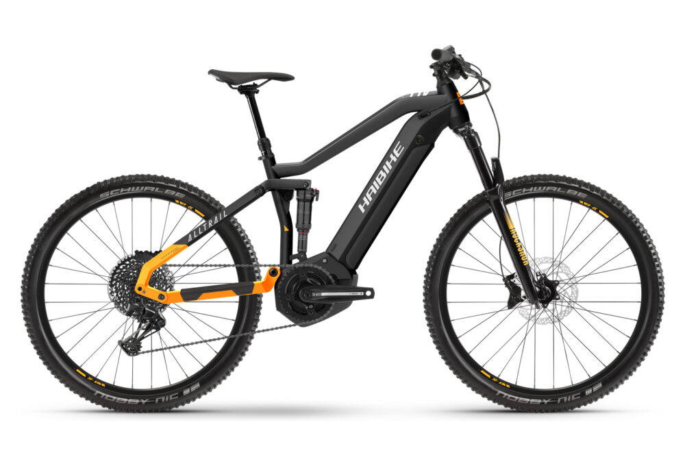 Haibike AllTrail 6 29 Sram SX Eagle 12V 630 Wh 29'' Noir Orange Mango 2022