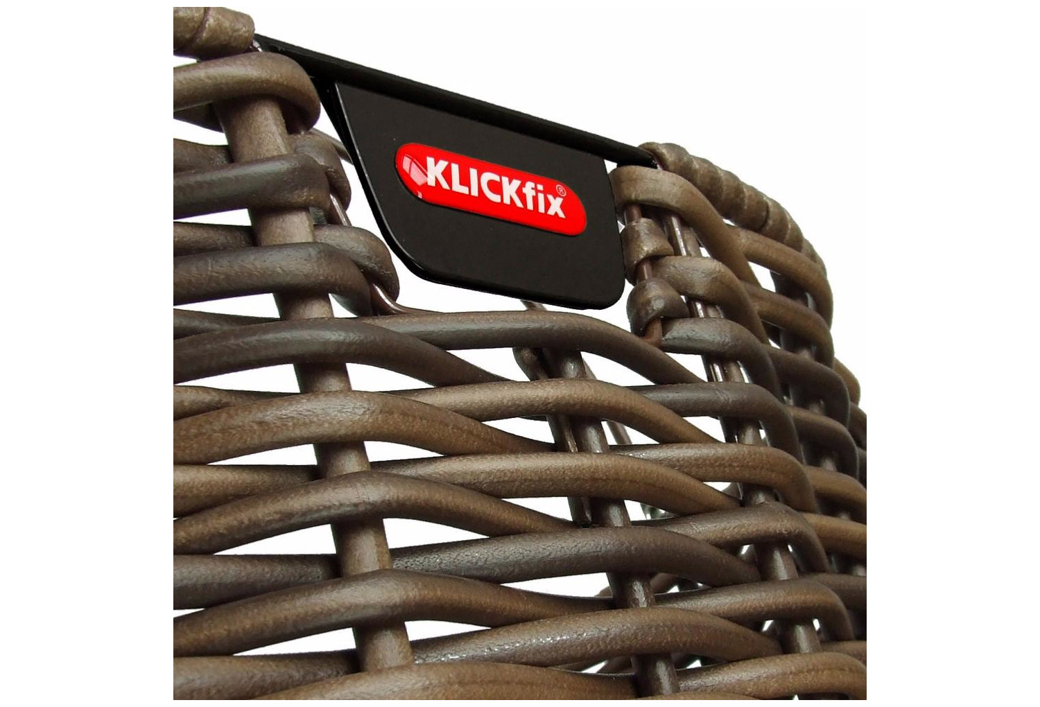 PANIER AVANT KLICKFIX STRUCTURA MARRON – Image 2