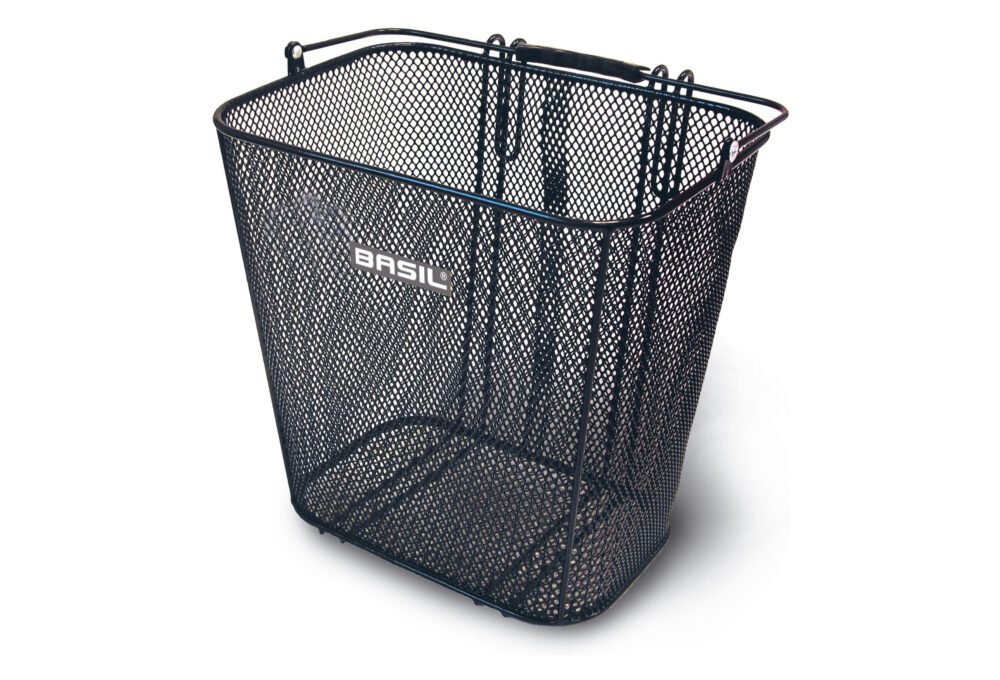 PANIER DE VÉLO ARRIÈRE BASIL CARDIFF NOIR