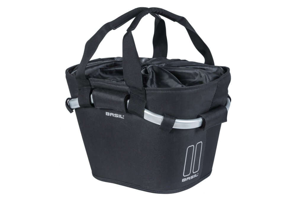 PANIER DE VÉLO AVANT BASIL CLASSIC CARRY ALL KF NOIR