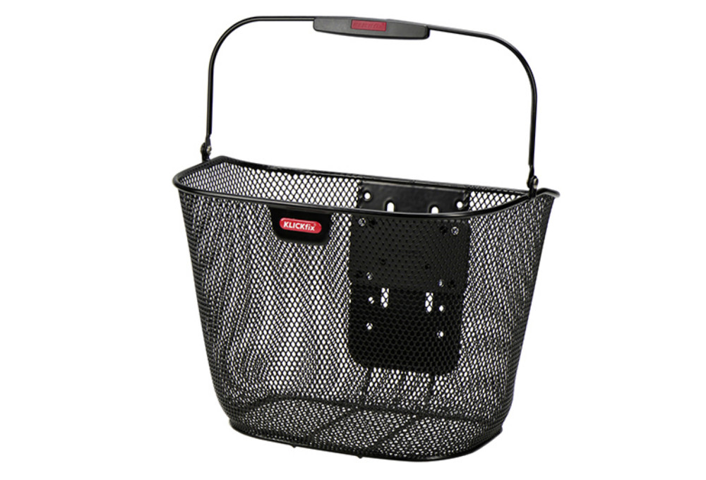 PANIER POUR GUIDON KLICKFIX PANIER UNI PLUS NOIR