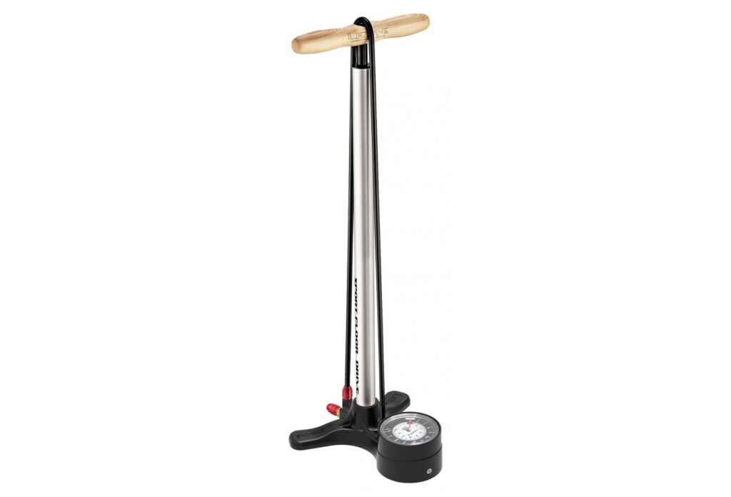 POMPE À PIED LEZYNE SPORT FLOOR DRIVE 3''5 ARGENT