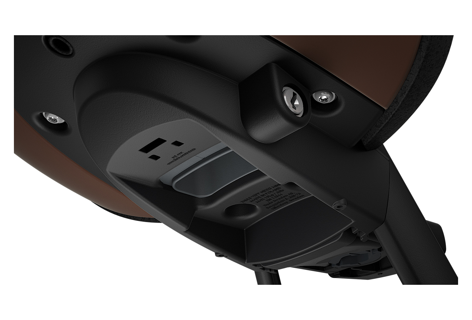 PORTE-BÉBÉ AVANT THULE YEPP NEXXT MINI MARRON CHOCOLATE – Image 6