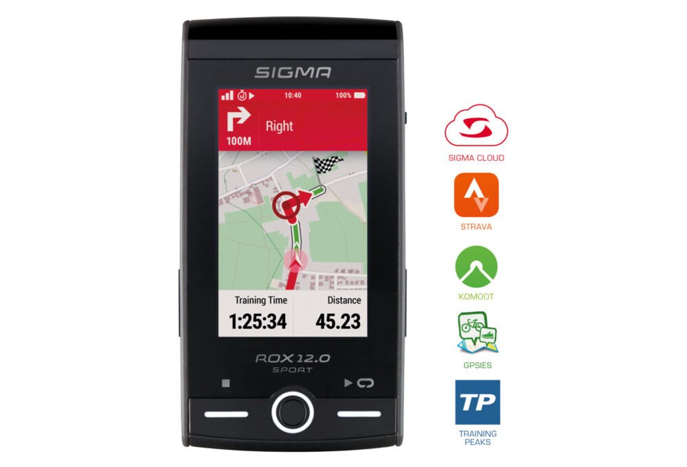 Produit Reconditionné - Compteur GPS Sigma ROX 12.0 SPORT Set - Gris