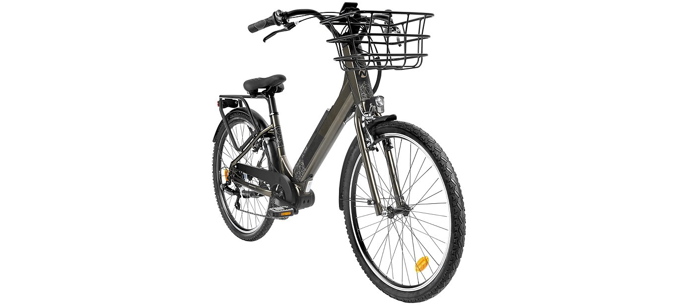 VÉLO DE VILLE ÉLECTRIQUE FEMME E-CITY 150 – Image 2