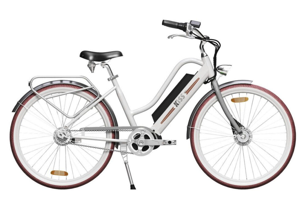 KISS EBIKES CITY-FAT GRIS QUARTZ