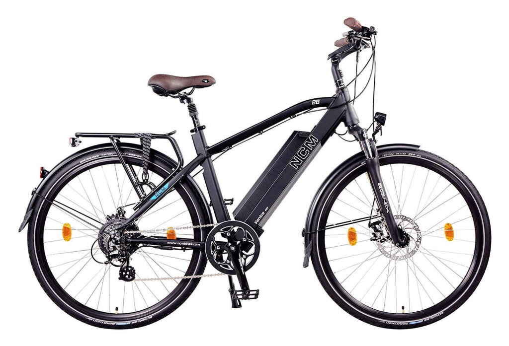 Vélo de ville électrique NCM Venice 28 - Shimano - Batterie 624Wh