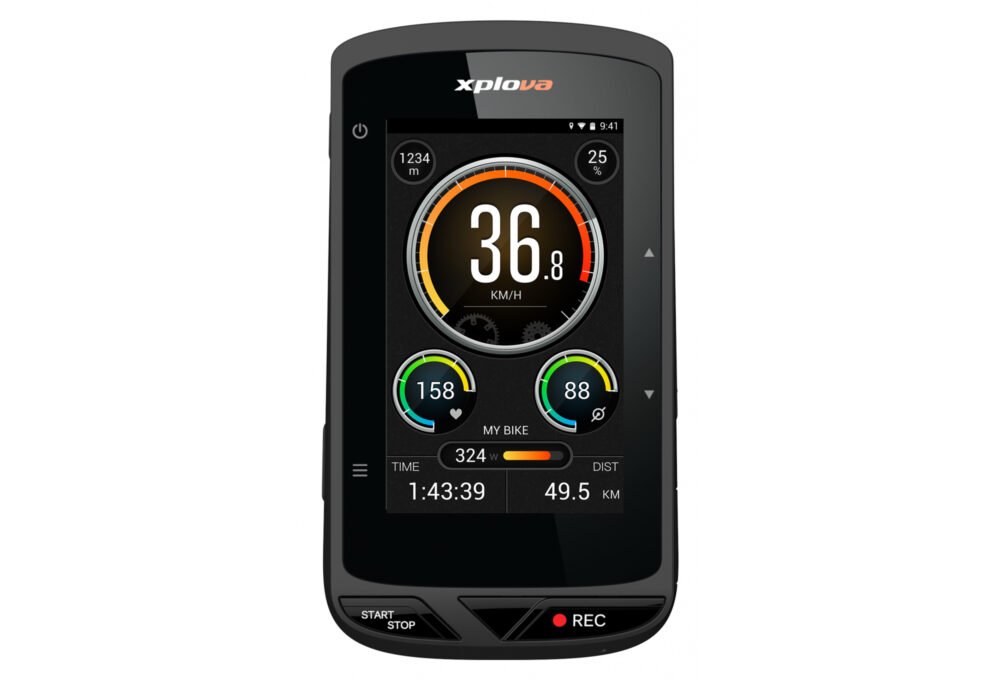 Xplova Ordinateur de vélo X5 Evo