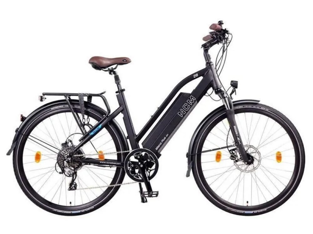 NCM Milano Plus 28 pouces 768Wh noir 2022