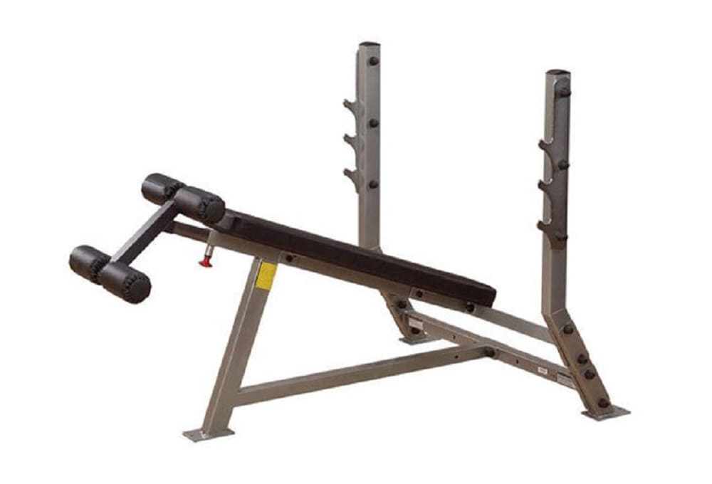 Banc de Musculation Banc developpé décliné olympique