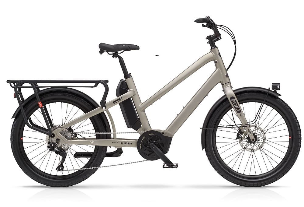 Benno Bikes Vélo Cargo Électrique Femme 24" - BOOST E 10D Performance - 2023 - Titanium Gray