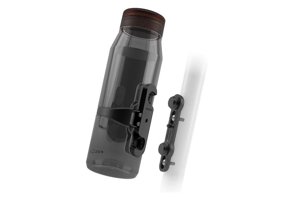 Bidon Fidlock Twist 700 ml Life + Fixation Bike Base Fumé