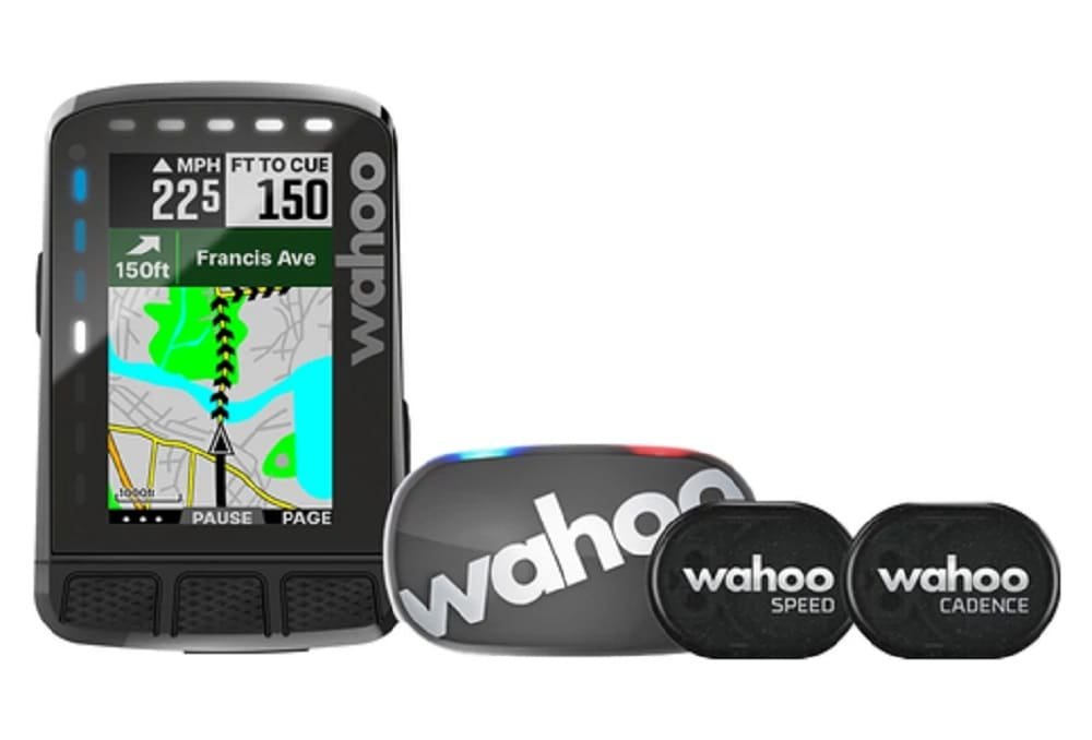 Compteur GPS Wahoo Elemnt Roam V2 + Tickr + Capteurs RPM