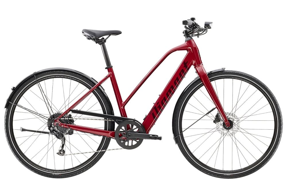 Diamant 365 Vélo de Ville Électrique Femme - 2023 - Aventurine-rouge métallique
