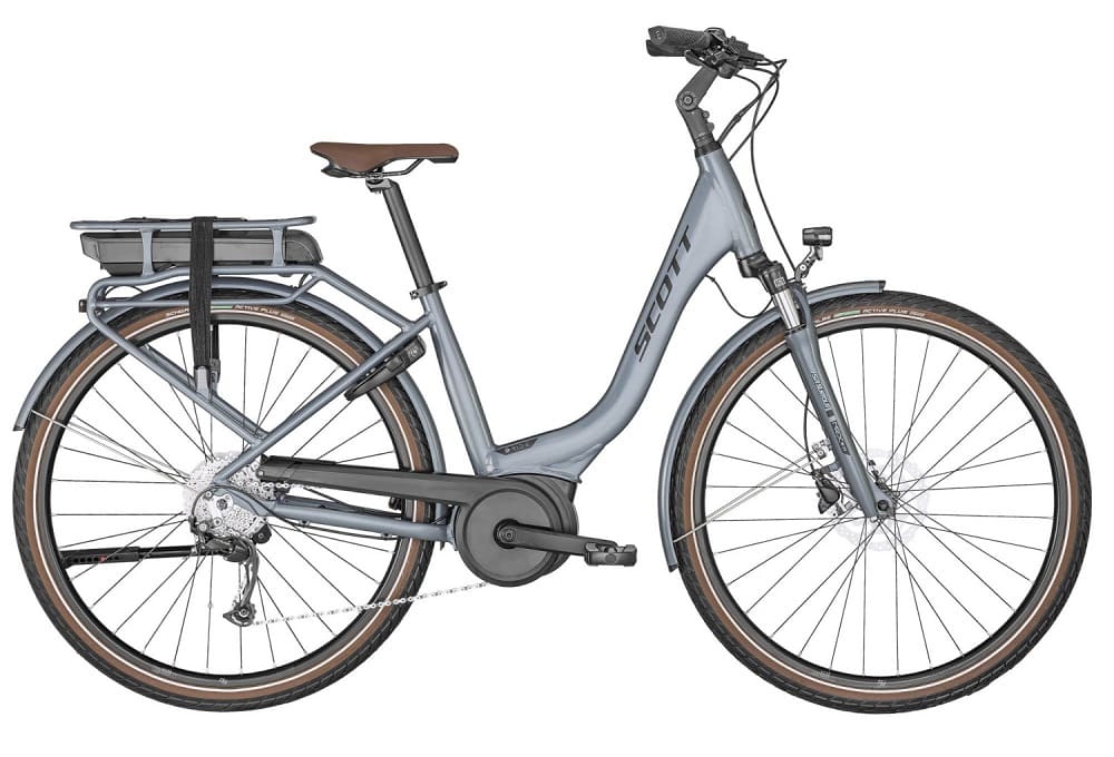 SCOTT SUB ACTIVE eRIDE 20 Rack Vélo de Ville Électrique 2023