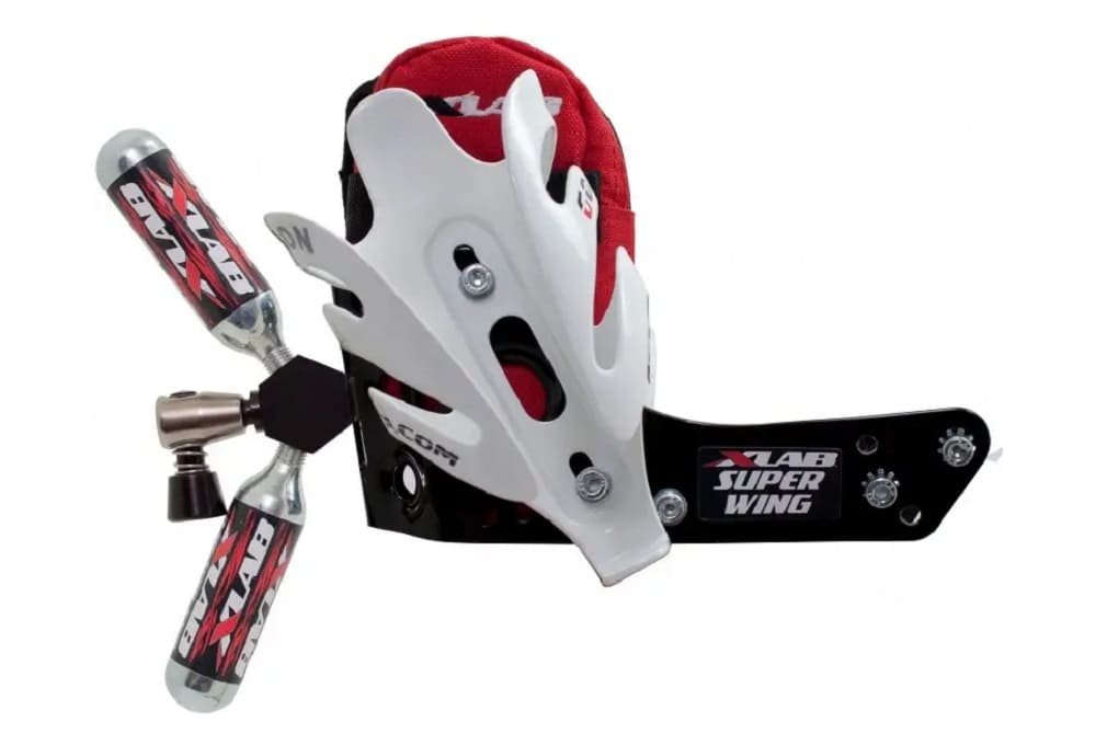 Système de Porte Bidon de Selle XLAB Super Wing Noir