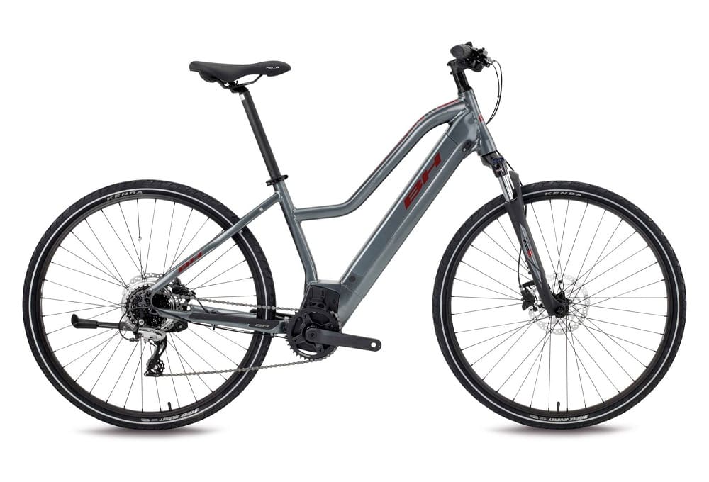 VTC Électrique BH Atom Jet Shimano Acera 8V 500 Wh 700 mm Gris Plata