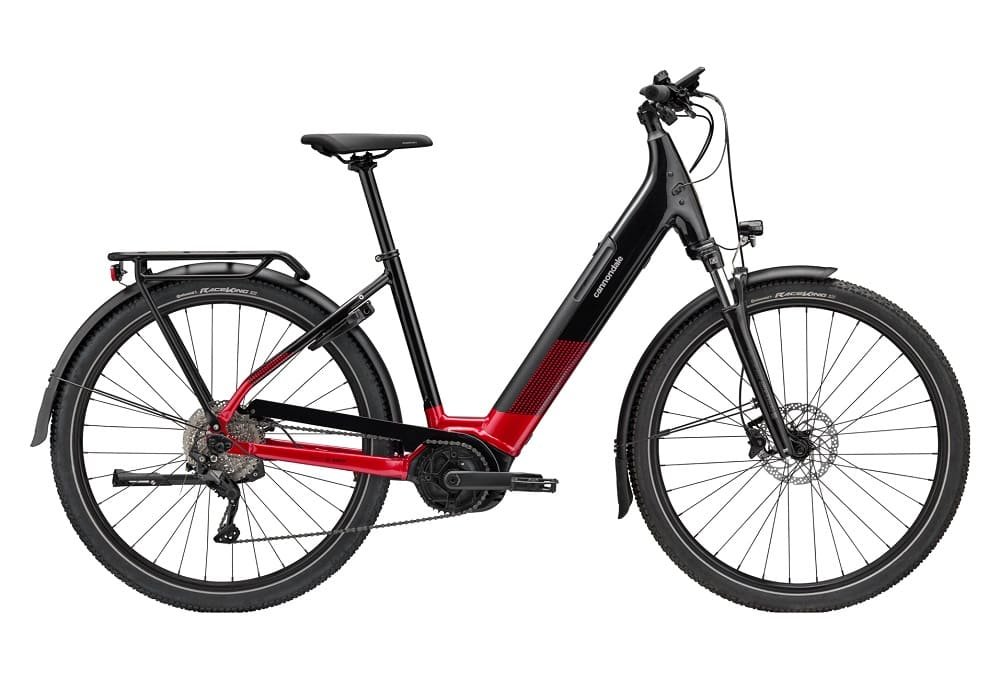 VTC Électrique Cannondale Tesoro Neo X 2 Low Step Shimano Deore 10V 625 Wh 29" Rouge