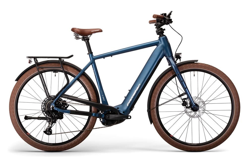 VTC Électrique Corratec E-Power C29 SE 3.0 CX7 12S Gent Sram SX Eagle 12V 750 Wh 29" Bleu 2023