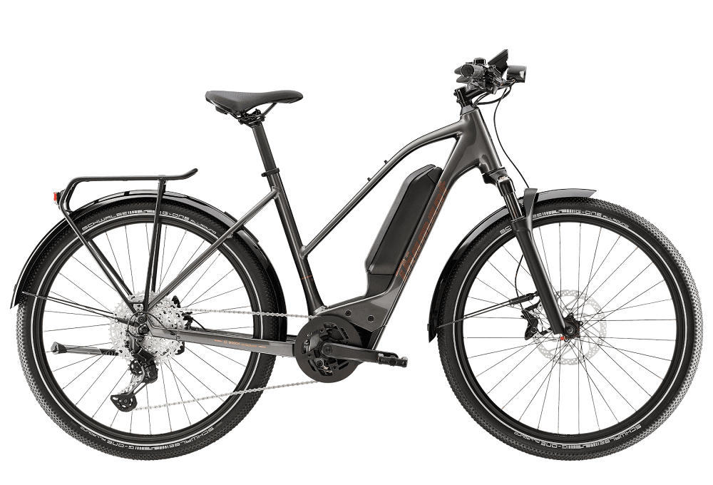 VTC Électrique Femme Diamant Zing Deluxe Gen2 MIT 545Wh 2023 magnetite grey metallic