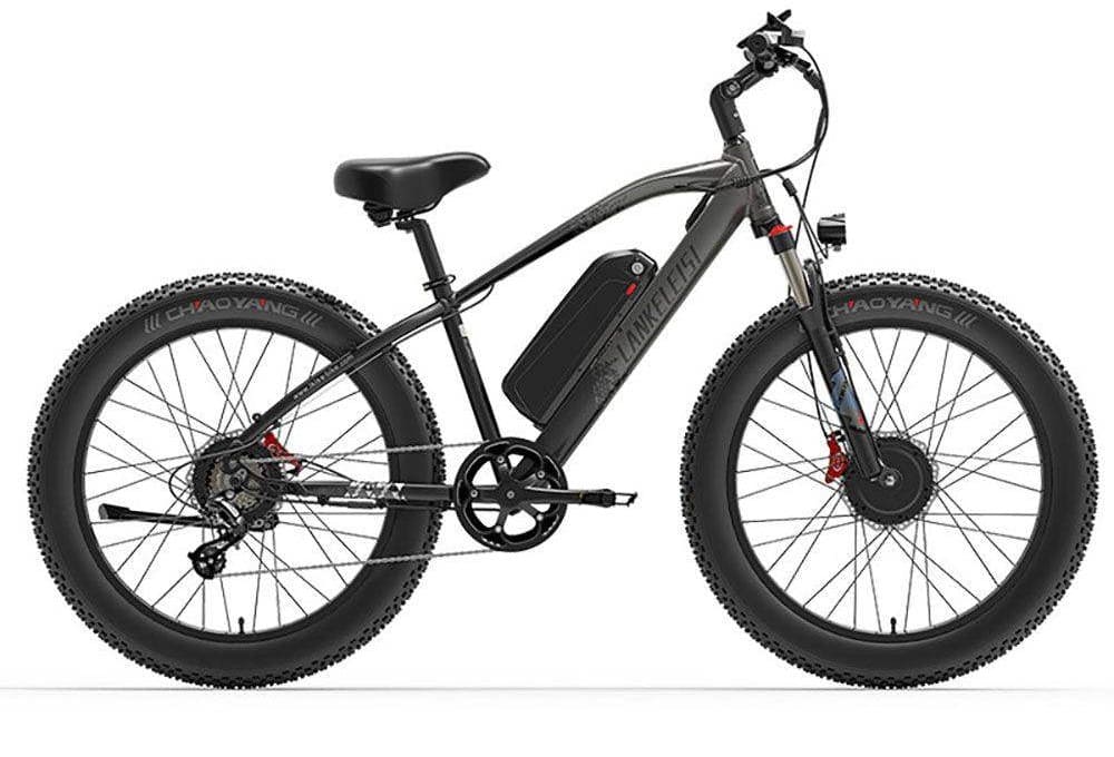 VTT électrique Lankeleisi MG740 PLUS 1000Wx2 26" Fat Bike Dual Motor
