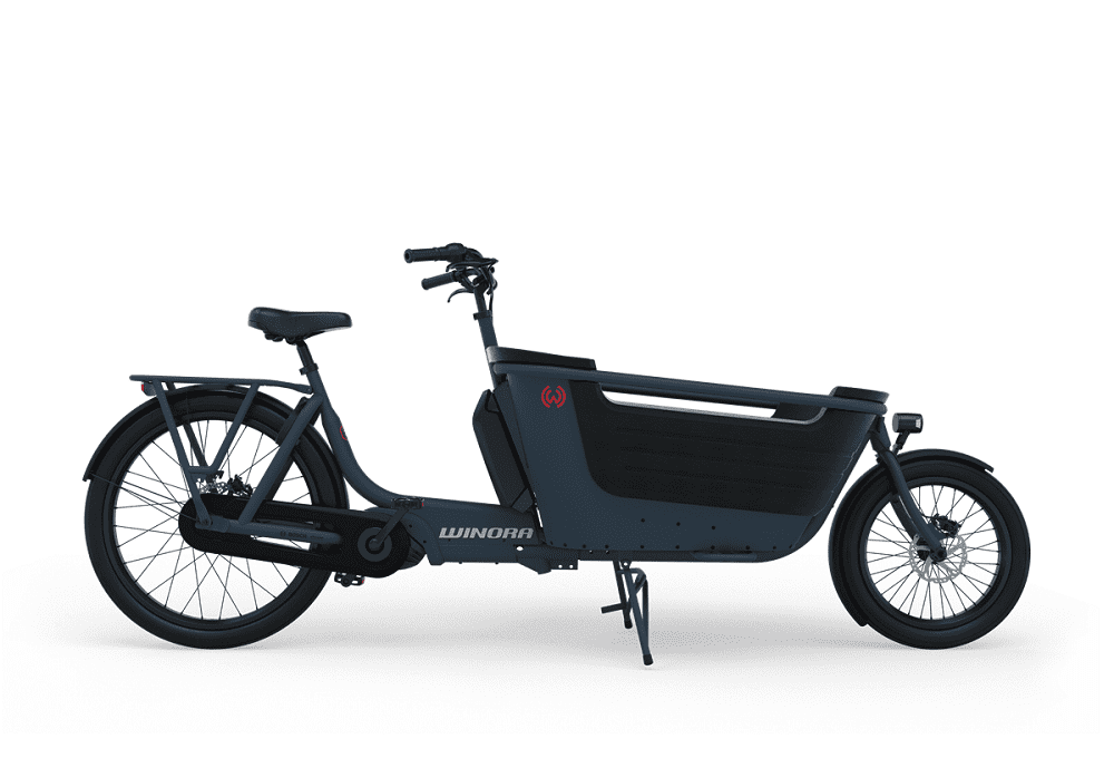 Vélo Cargo Électrique WINORA F.U.B. 2W Bosch PowerPack 500Wh