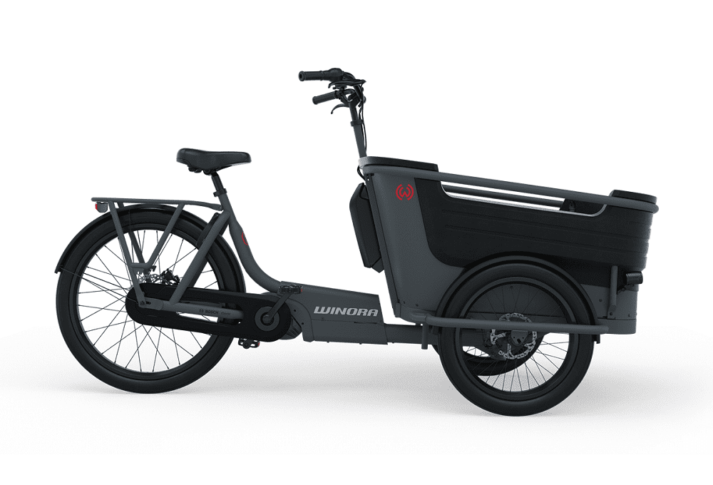 Vélo Cargo Électrique WINORA F.U.B. 3W Bosch PowerPack 500Wh