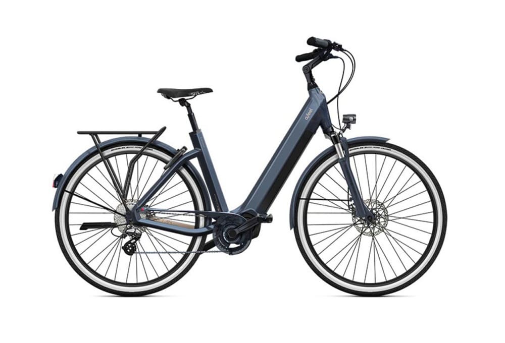 Vélo de ville électrique O2feel iSwan City Boost 6.1 Gris