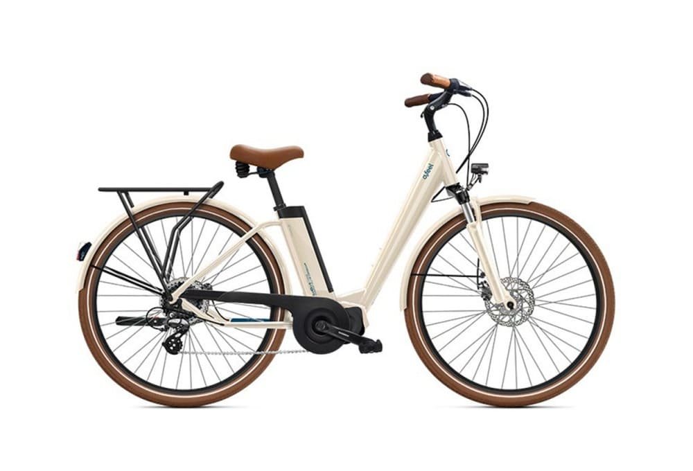 Vélo de ville électrique O2feel iVog City Up 4.1 Blanc