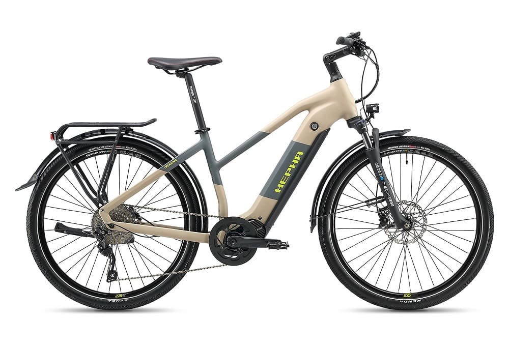 Vélo électrique HEPHA E-bike Trekking7 Performance 708Wh 90Nm Vélo électrique Lowstep Sand