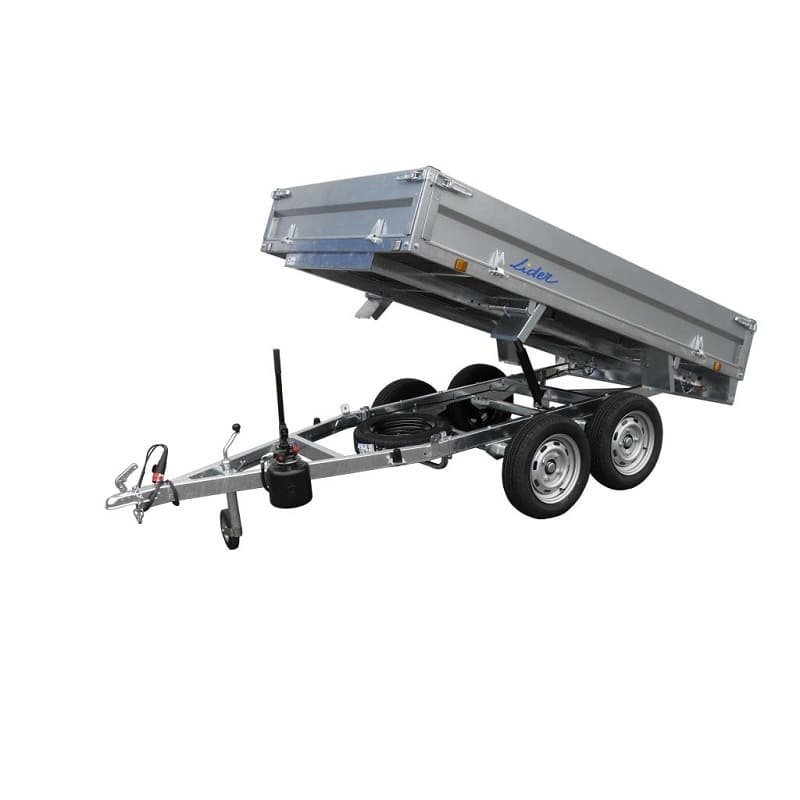 Remorque Benne 39560 Lider - 365 x 159 cm - PTAC 750 kg