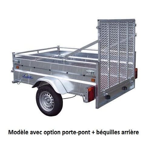 Remorque bagagère 32350 Lider 318 x 184 cm - PTAC 500 kg – Image 6
