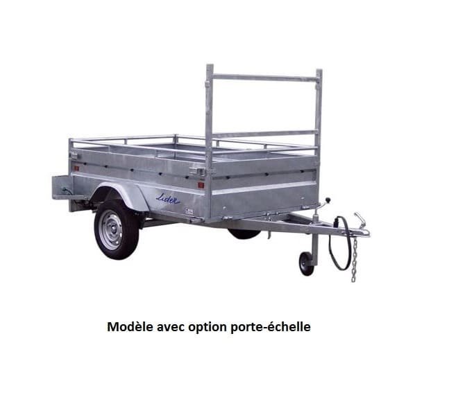 Remorque bagagère 32350 Lider 318 x 184 cm - PTAC 500 kg – Image 4